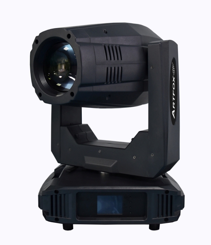 LED Moving Head:LED 300w, Spot Wash Beam 3-in-1, Linear zoom 8-40 degree, Watermark Flame effects